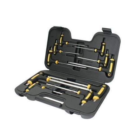Seturi scule - Trusa imbus hexagonal cu maner, 10 buc. Strend Pro YF70019, in cutie PVC