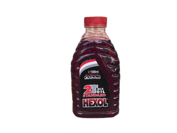 Accesorii fierastraie cu lant - Ulei amestec 2T Standard, rosu, 500ml