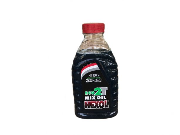 Accesorii fierastraie cu lant - Ulei ameste Hexol Eco 2T, verde, 500ml