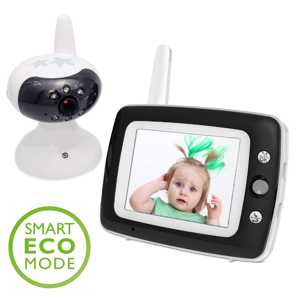 Baby Monitor Smart SI-LiveSmart SM55, WI-FI, Rotire 360⁰, Talk-Back, Activare Vocala, Cantece Leagan incorporate, Alb/Negru [5]