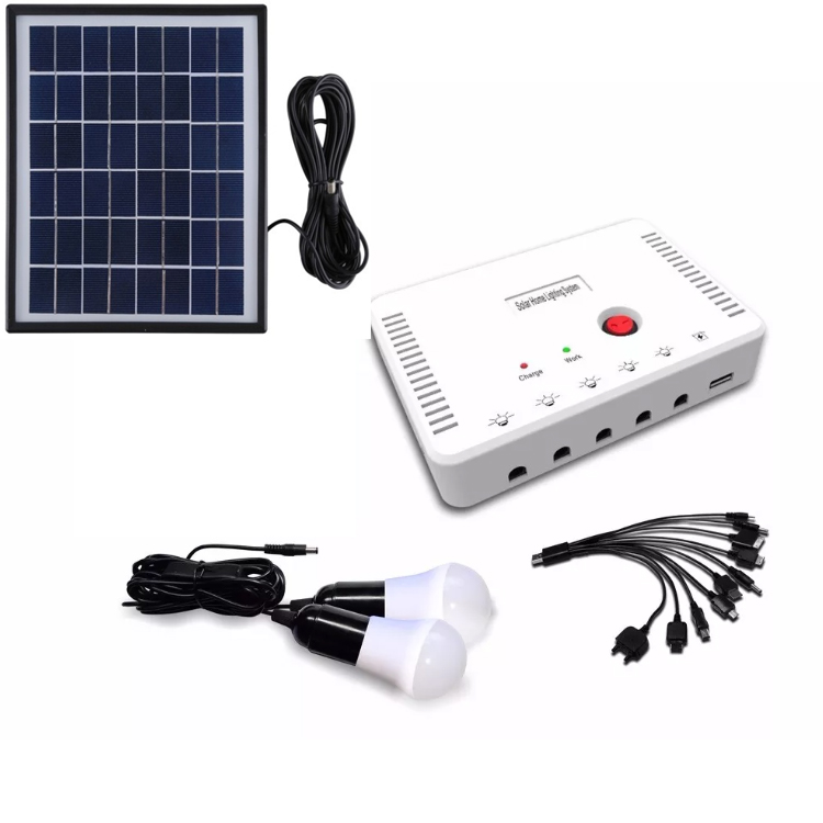 Kit Panou Solar Profesional Idl Cu Baterie 6000mah Incorporata Usb Pentru Incarcarea Diverselor Dispozitive Usor De Montat Si Utilizat Cadou 2 Becuri 1w 6v Emag Ro