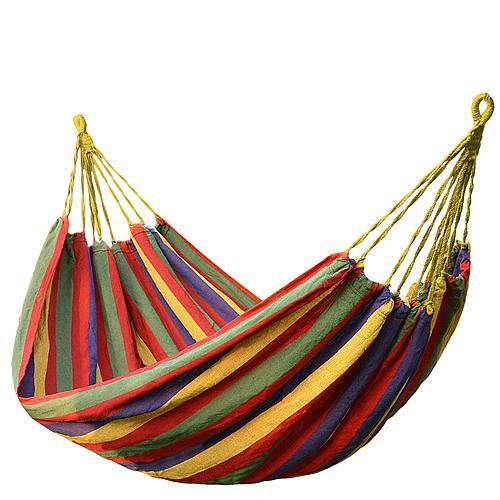 Hamace si leagane - Hamac bumbac, max 200 kg, 240x160 cm, Ling, Strend Pro