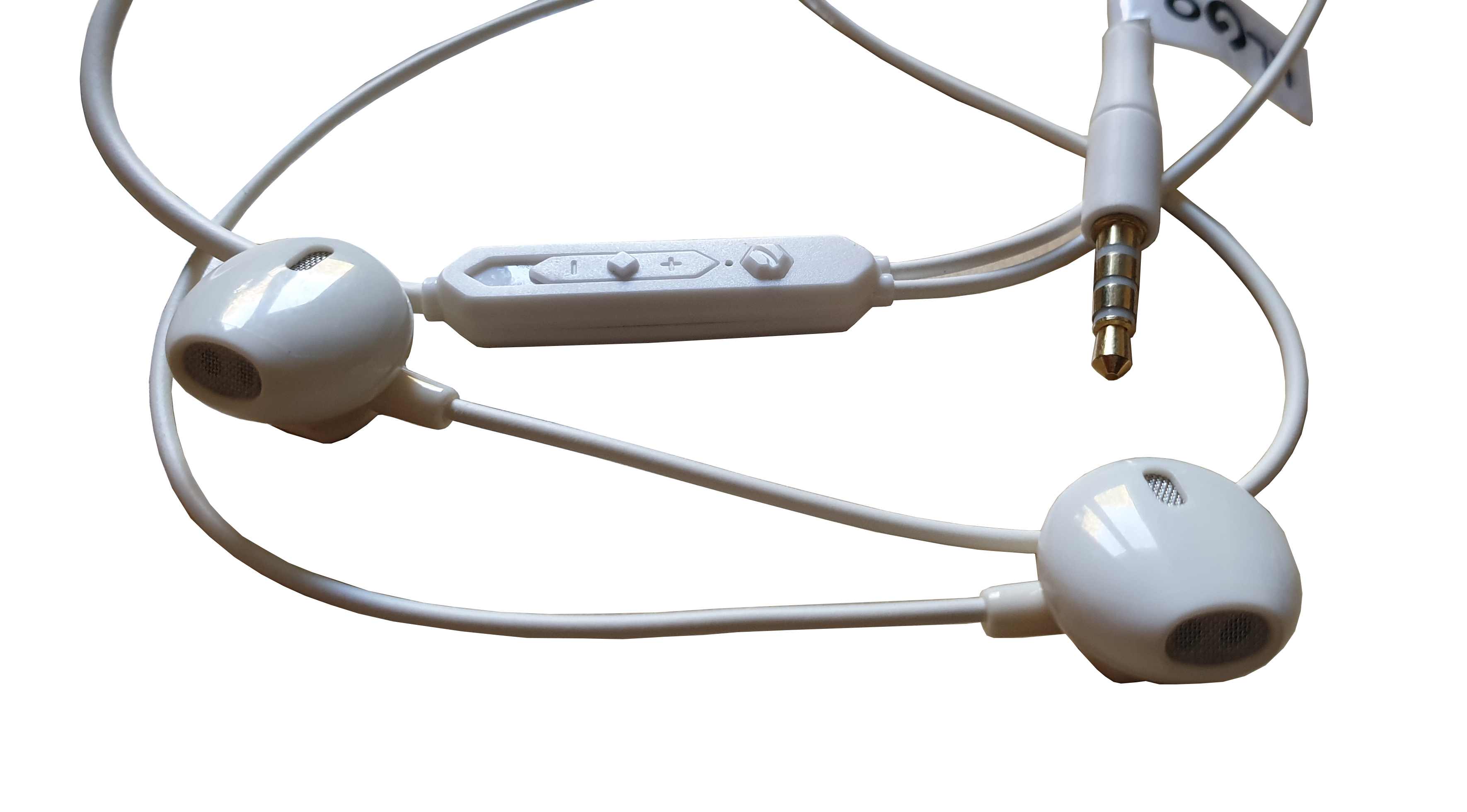 Casti Intraauriculare KLGO KS 11 Cu Fir , Microfon , Butoane Control Volum , Dynamic Sound , Alb - Casti - atMag.ro