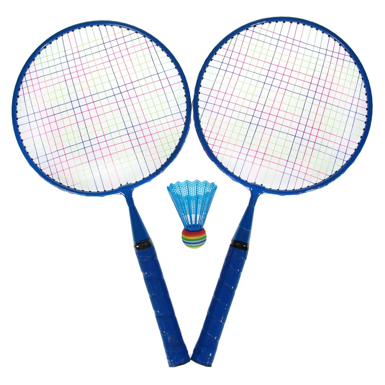 Precede fabric segment Set rachete badminton, ETK, 2 bucati, albastre - eMAG.ro