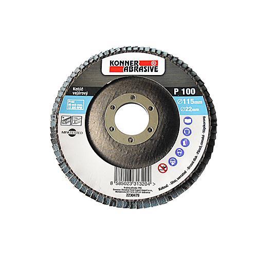 Produse EmagMarketplace - Set 5 discuri lamelare pentru polizor unghiular 125mm/80