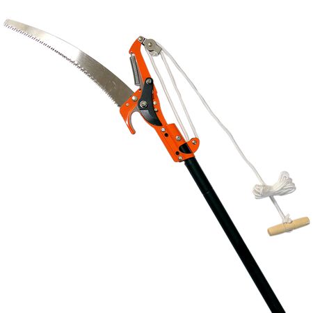 Produse EmagMarketplace - Foarfeca crengi si fierastrau, cu maner telescopic 1.8-2.8 m, Strend Pro