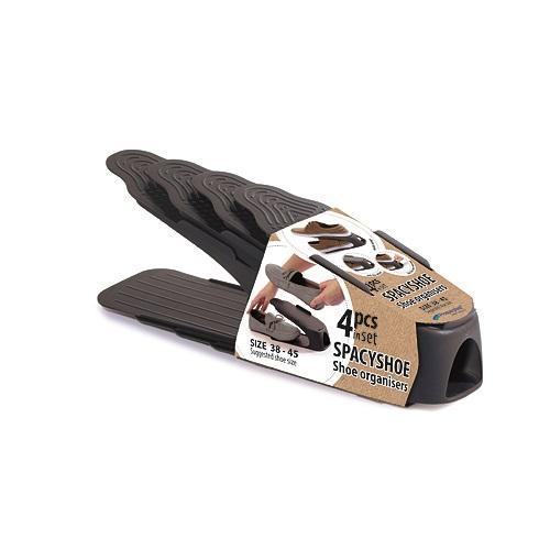 Organizatoare imbracaminte si incaltaminte - Set 4 bucati Organizator Pantofi SGTT SpacyShoe, marimi 38-45