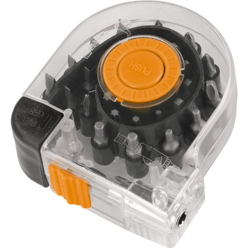 Seturi si accesorii pentru gaurit si insurubat - Set 27 accesorii Defort biti si adaptor in cutie plastic