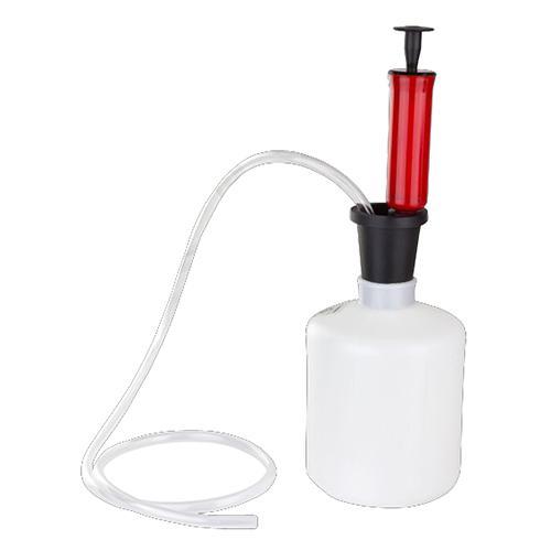 Produse vinificatie - Pompa manuala tranfer lichid, recipient 2l, furtun 120cm