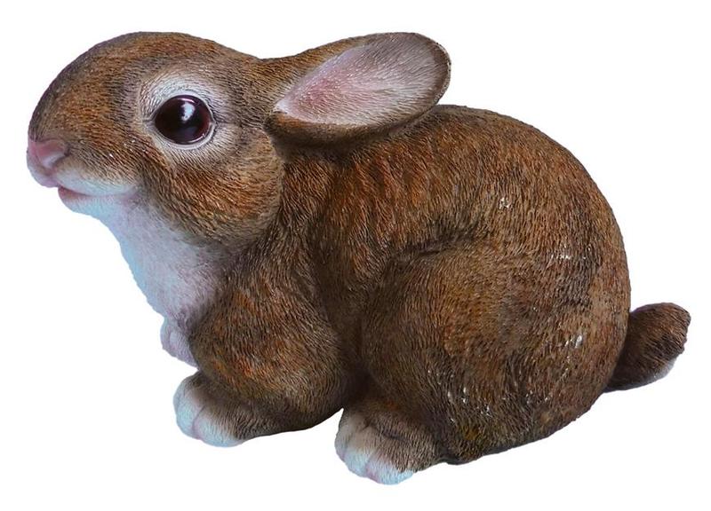 Produse EmagMarketplace - Decoratiune pentru gradina Rabbit,rasina sintetica,18,5 x 15,5 x 26cm