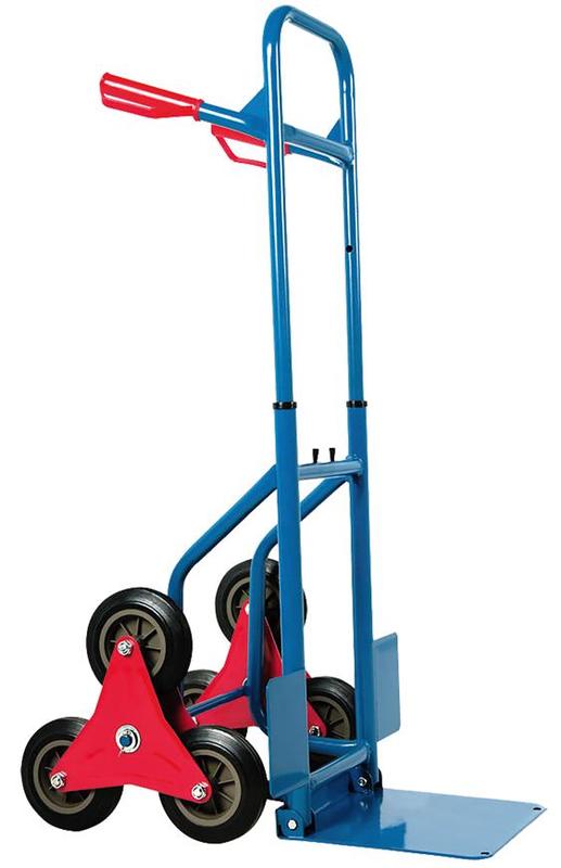 Echipamente pentru transport si ridicat - Carucior tip liza, pliabil,cu 6 roti,adaptat pentru scari, 180 kg