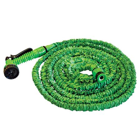 Furtunuri gradinarit - Set furtun de gradina extensibil 10-30 m,1/2"-3/4" cu pistol de stropit