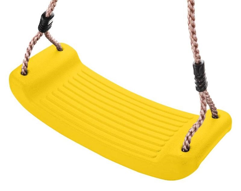 Leagan pentru copii SGTT 43x17x10cm, plastic, max 70 kg, Galben [1]