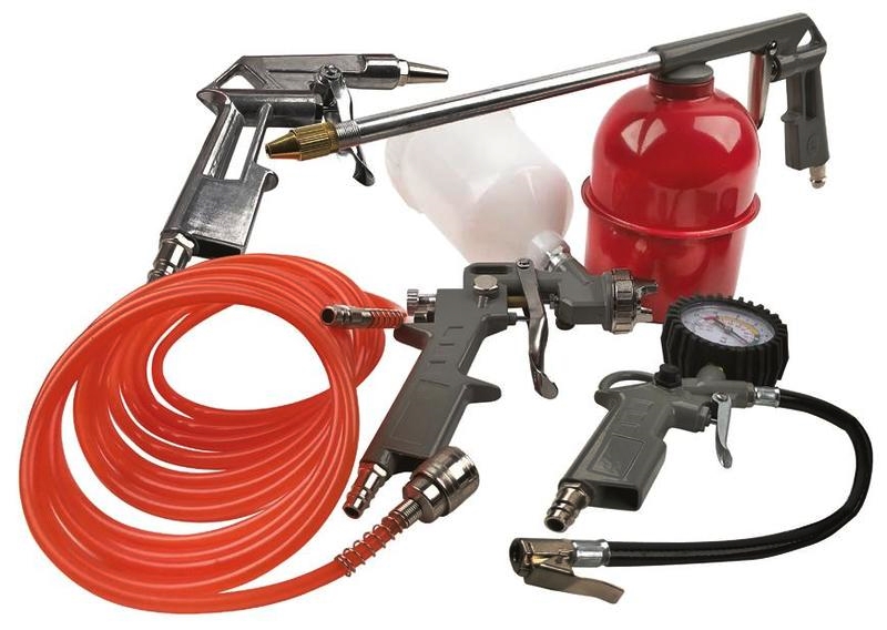 Produse EmagMarketplace - Set 5 accesorii pentru compresor Strend Pro Airtool W-2005A1