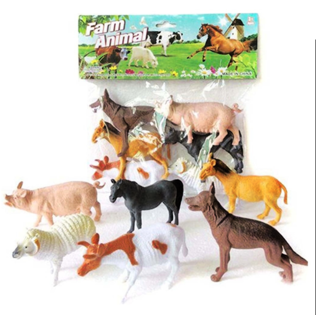 Ten Pedigree grade Set Figurine Animale Domestice, 6 piese,14 cm, multicolor - eMAG.ro