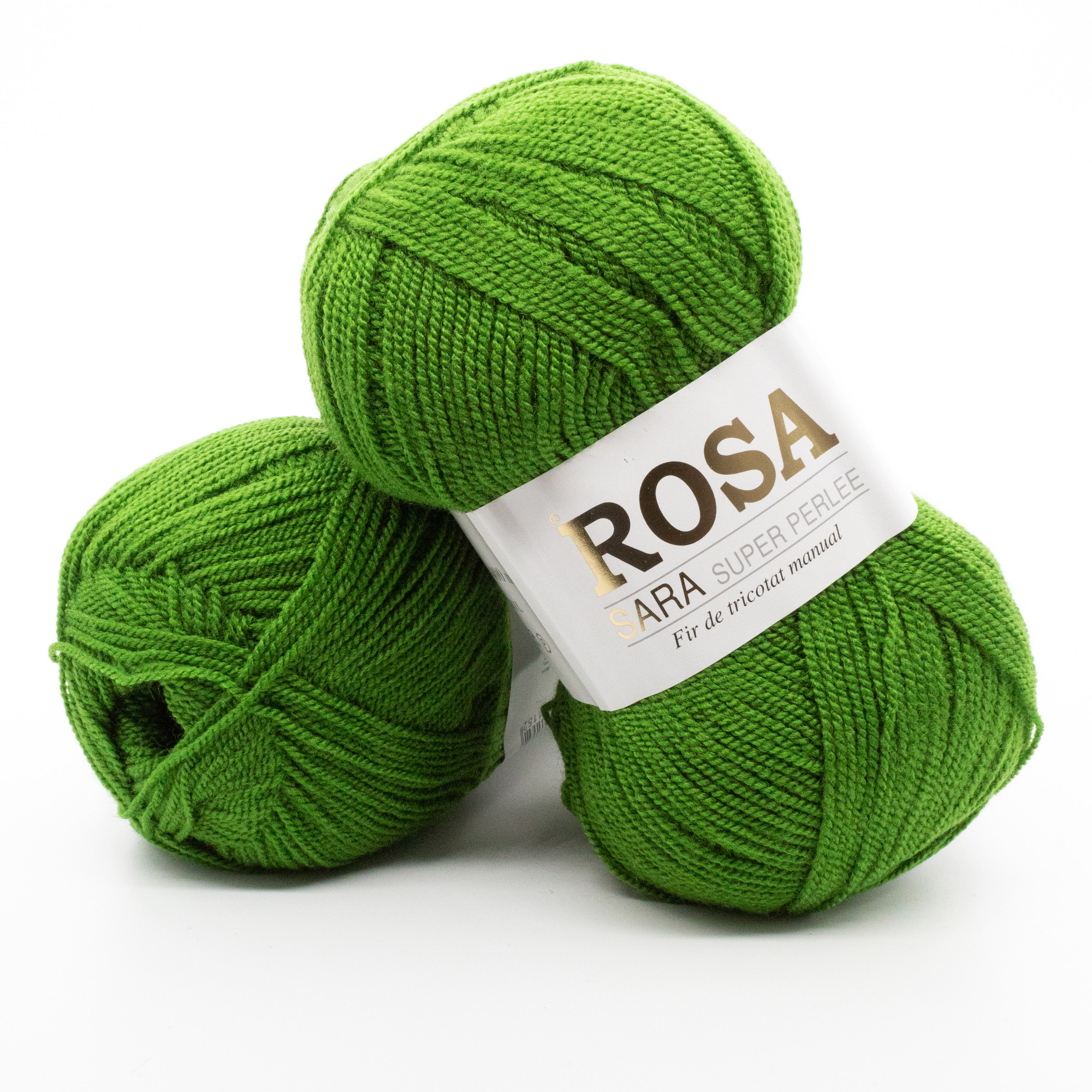 Luster forgive closet Pachet fir tricotat Rosa Sara, 5 bobine, cod 248, acril 100%, 500 g/pachet,  culoare verde - eMAG.ro