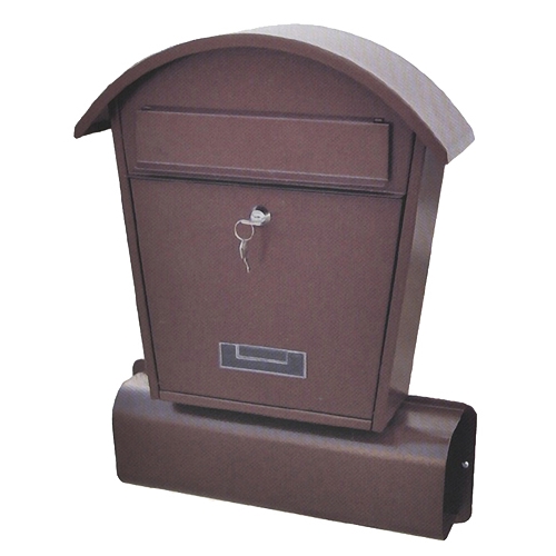 Cutii postale - Cutie postala 450 x 370 x 100 mm,culoare maro