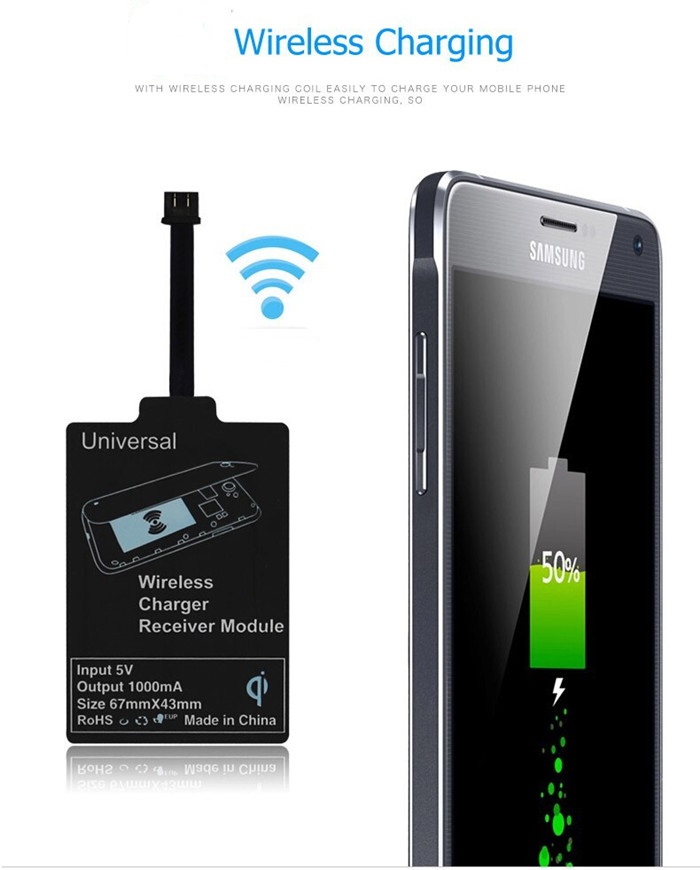 receptor wireless telefon sau tableta 