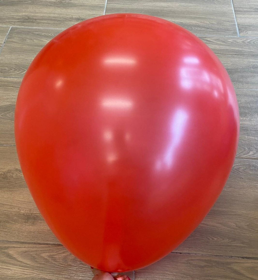 Import EmagMarketplace - Balon latex jumbo rosu 90 cm