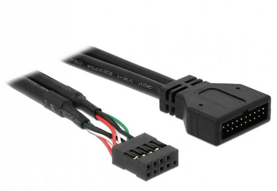 jump in Destruction Defile Cablu adaptor USB 3.0 La Usb 2.0 La 20 Pini Tata - 9 Pini Mama Pentru Placa  De Baza - eMAG.ro