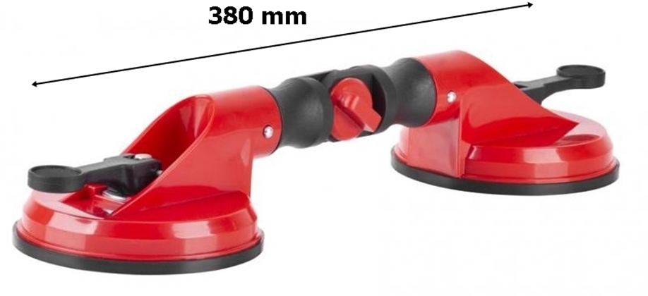 Ventuza dubla pentru geamuri si parbrize cu posibilitate de reglare unghi 90-270 grade [1]