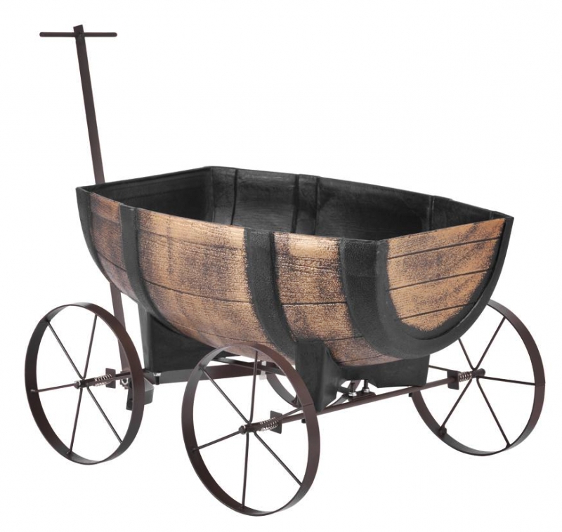 Ghivece si suporturi - Ghiveci flori tip caruta pentru terase sau gradina 41.5x29x19 cm