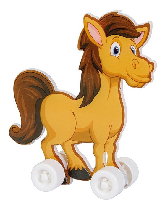 Jucarie Animale Domestice, Pilsan, cu roti, multicolor, + 2 ani [2]