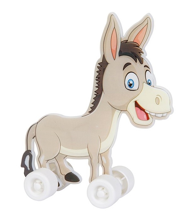 Jucarie Animale Domestice, Pilsan, cu roti, multicolor, + 2 ani [3]