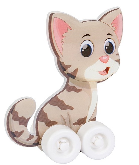 Jucarie Animale Domestice, Pilsan, cu roti, multicolor, + 2 ani [4]