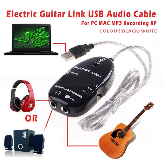 cubic eagle delicacy Interfata Audio USB Pentru Chitara Electrica Compatibil Windows Si Mac -  eMAG.ro