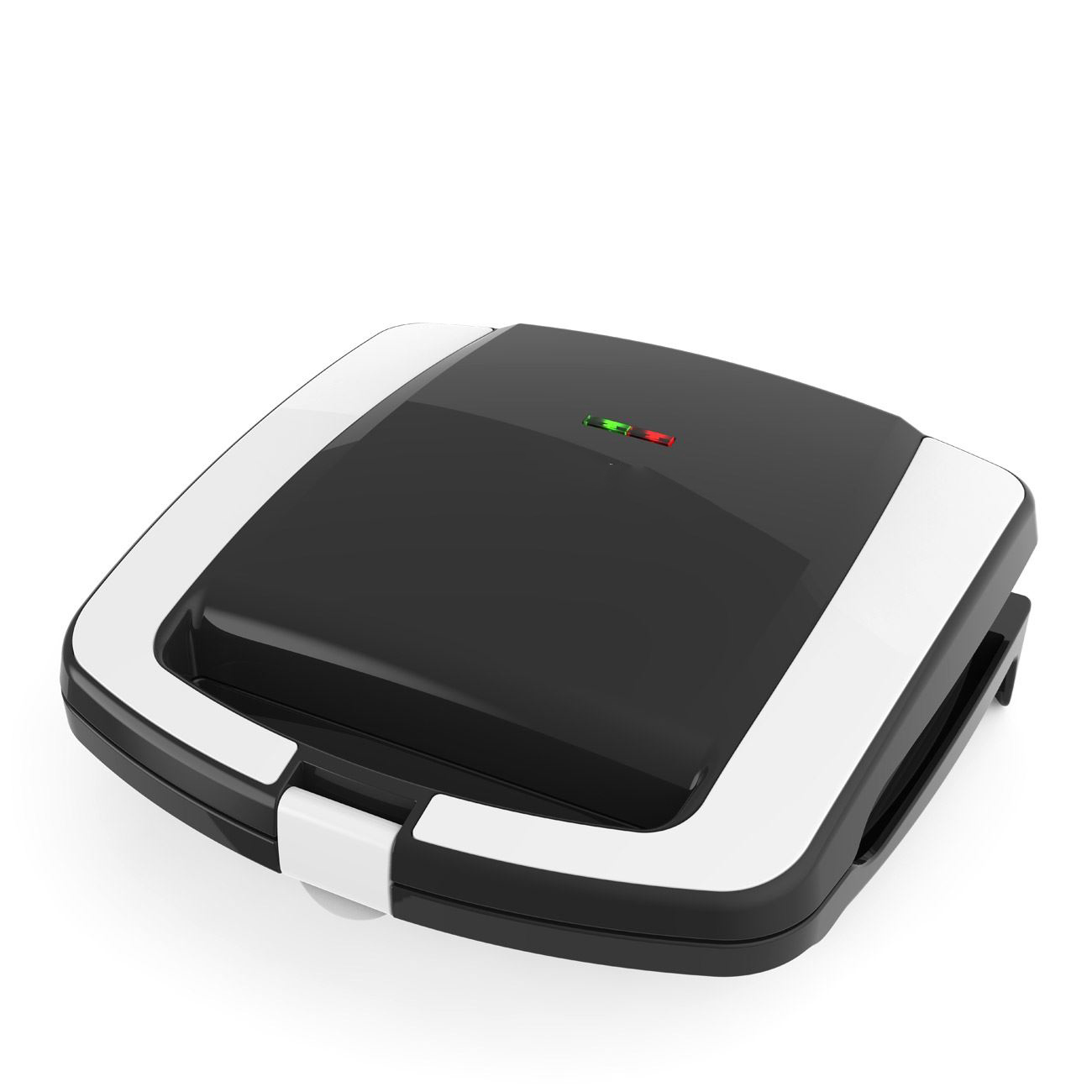 Toaster-grill, Zola, 750W, 220-240 V, negru/alb, cu suprafara de