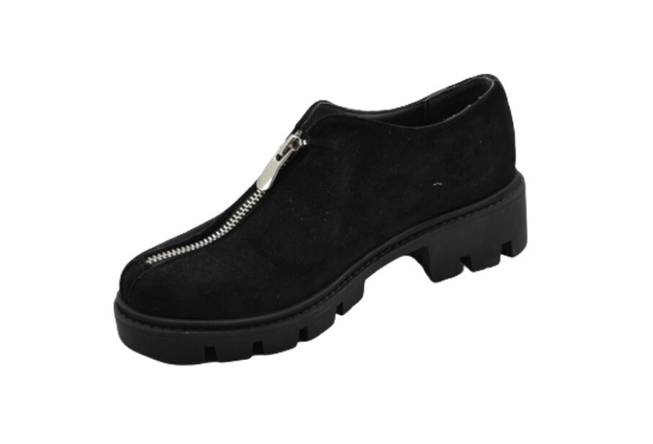 undertake Per moderately Pantofi de Dama din Piele Naturala Intoarsa, Bratex, 38 EU, Negru, 305 -  eMAG.ro