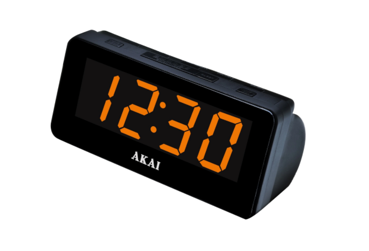 Radio cu Ceas, AM/FM, Ecran de tip LED, Dimensiuni Reduse, Compact si  Ergonomic, Alarma, Oprire Automata, Snooze, Negru