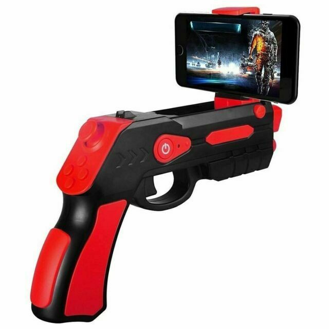 Arma Fuzil Para Celular Mobile Bluetooth Jogo De Tiro Brinquedo Android Ios