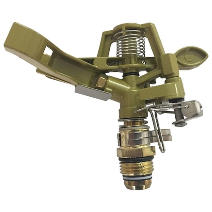 Aspersor metalic rotativ pentru gradina cu trepied 55-93 cm cu sistem prindere 3/4 [1]