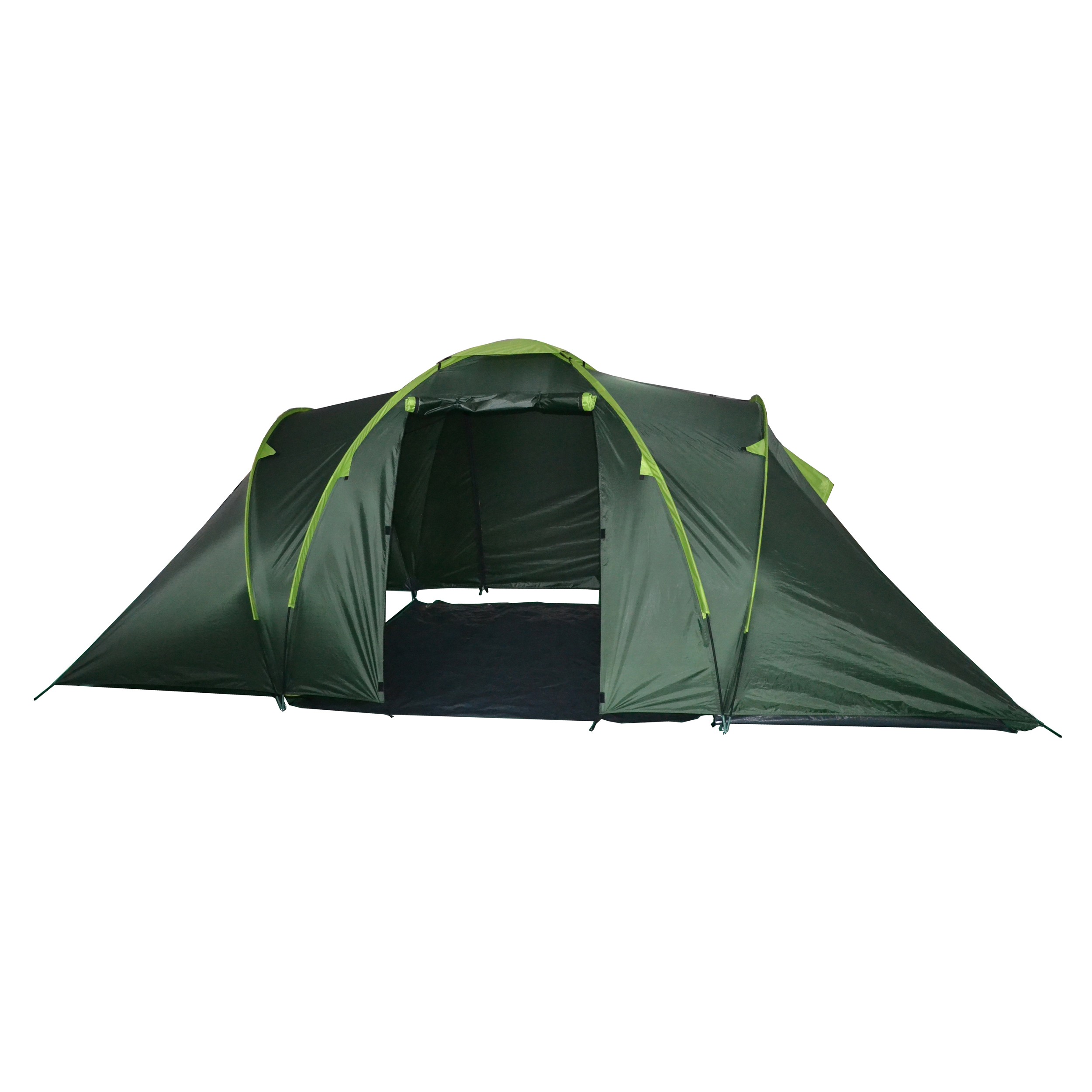 protection Climatic mountains Beer Cort camping, 6 persoane, poliester, 460 x 10 x 190 cm, verde camuflaj -  eMAG.ro