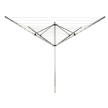 Uscatoare rufe - Uscator rufe din aluminiu pentru gradina, 4 brate, 50 m