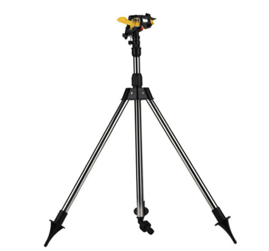 Aspersoare - Aspersor cu picioare metalice,rotativ pentru gradina cu trepied 55-93 cm cu sistem prindere 3/4
