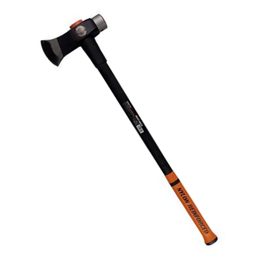 Produse EmagMarketplace - Topor pentru despicat lemne Multineck 2.5 kg, coada fibra sticla 90 cm