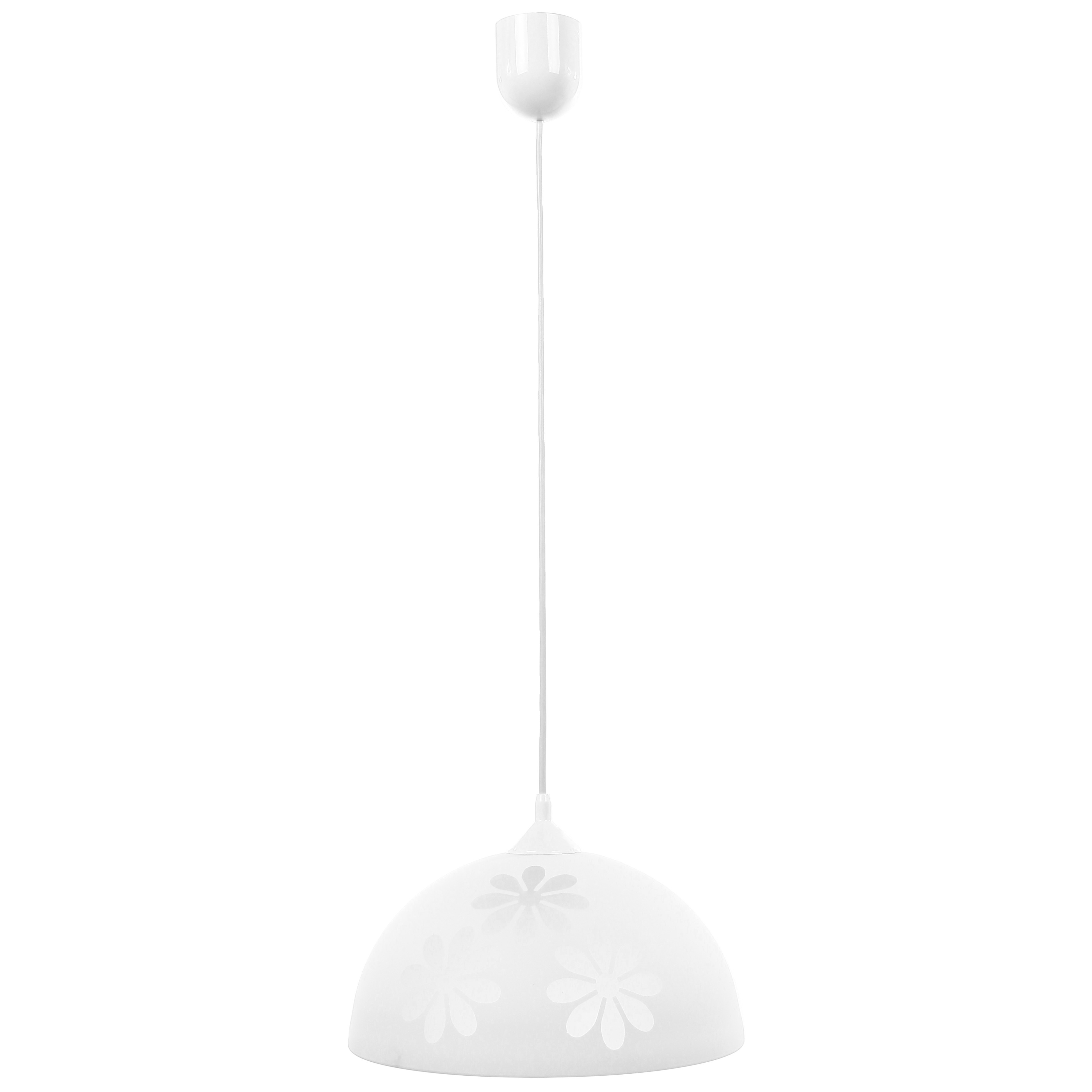 Suspensie cu fir fix 05364, 1 x E27, D 300 mm, H 900 mm, alba eMAG.ro