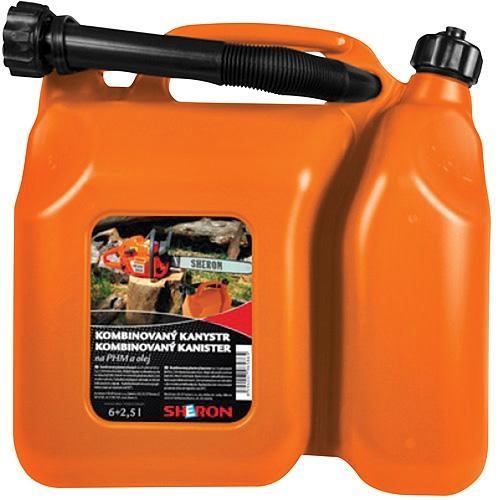 Accesorii fierastraie cu lant - Canistra combustibil cu 2 rezervoare 6l si 2.5 litri