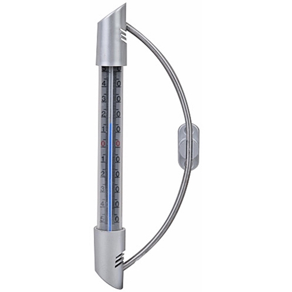 Termometre Meteo - Termometru metalic 23cm pentru interior/exterior Longbow -50ﾰ C + 50ﾰ C