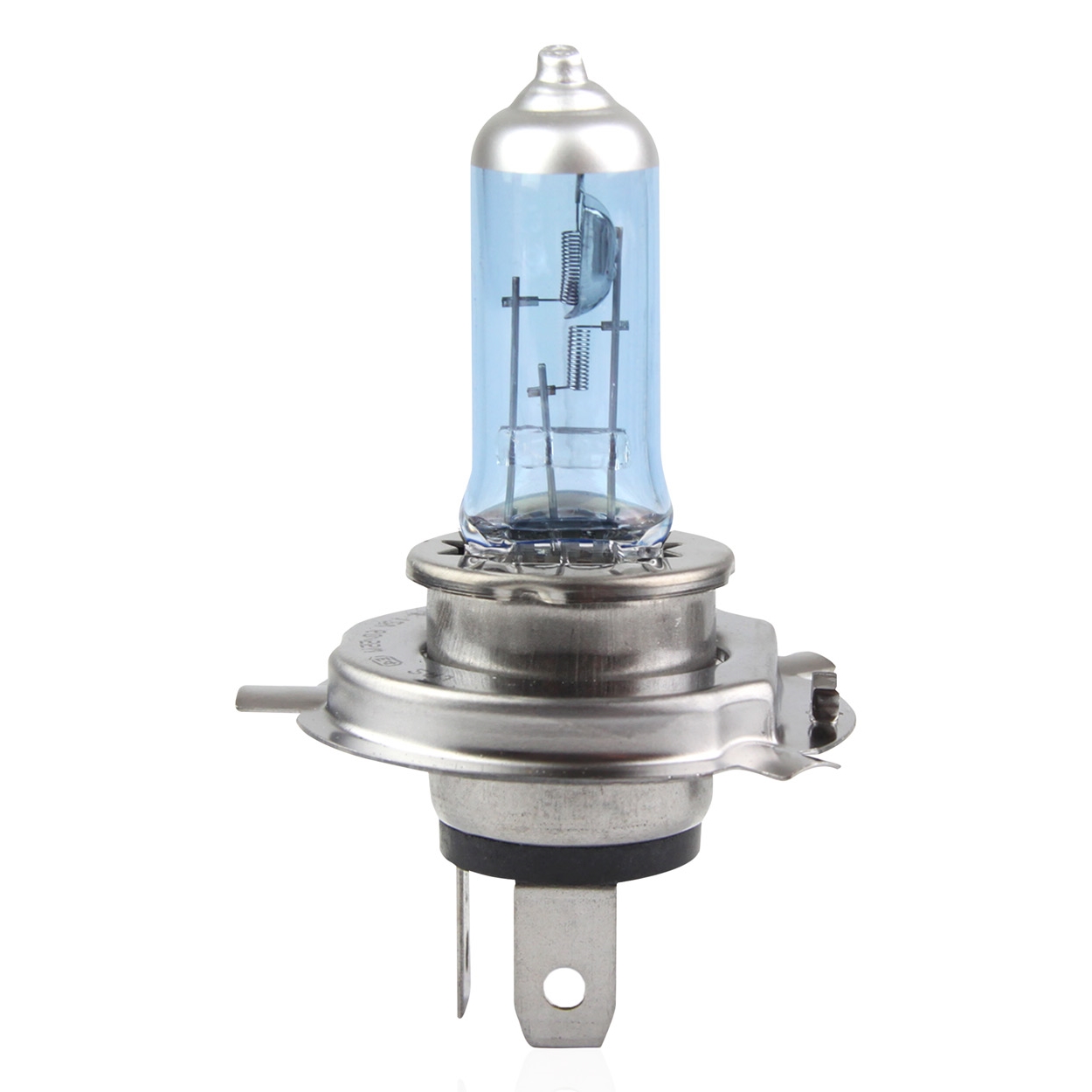 Becuri si sigurante auto - Bec auto cu halogen pentru far H4 Super White, UV Filter, 12V, 55W