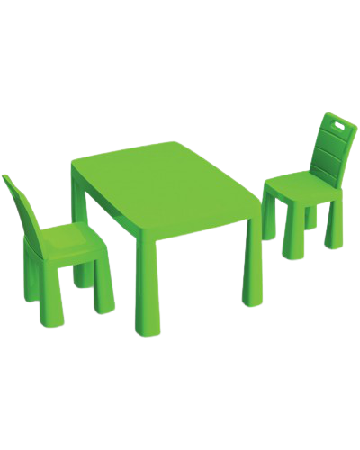 Mountaineer Perpetual Torches Set masa si scaune copii DacEnergy, realizat din plastic durabil, usor de  asamblat, maxim 40 kg, verde - eMAG.ro