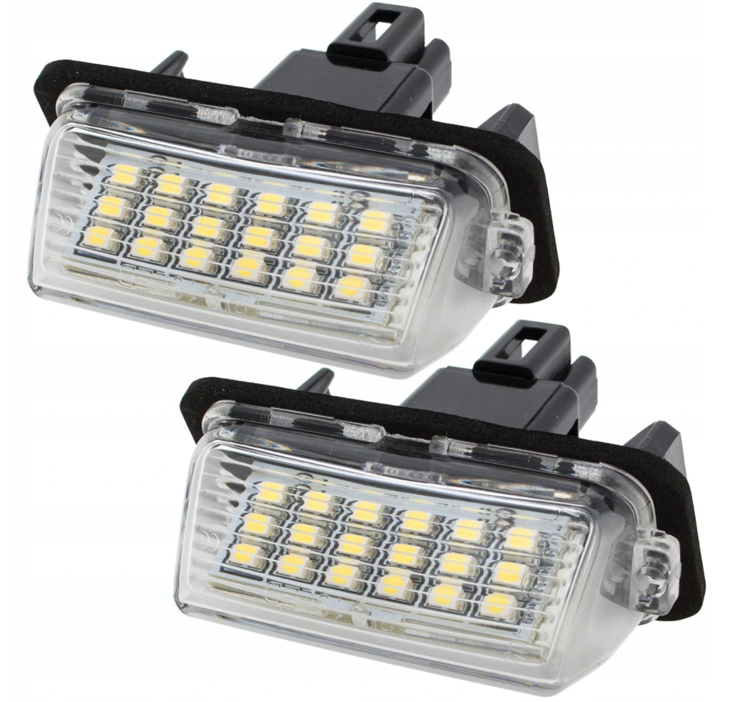 Set 2 Lampi LED Numar inmatriculare, AutoTune, pentru Toyota Auris