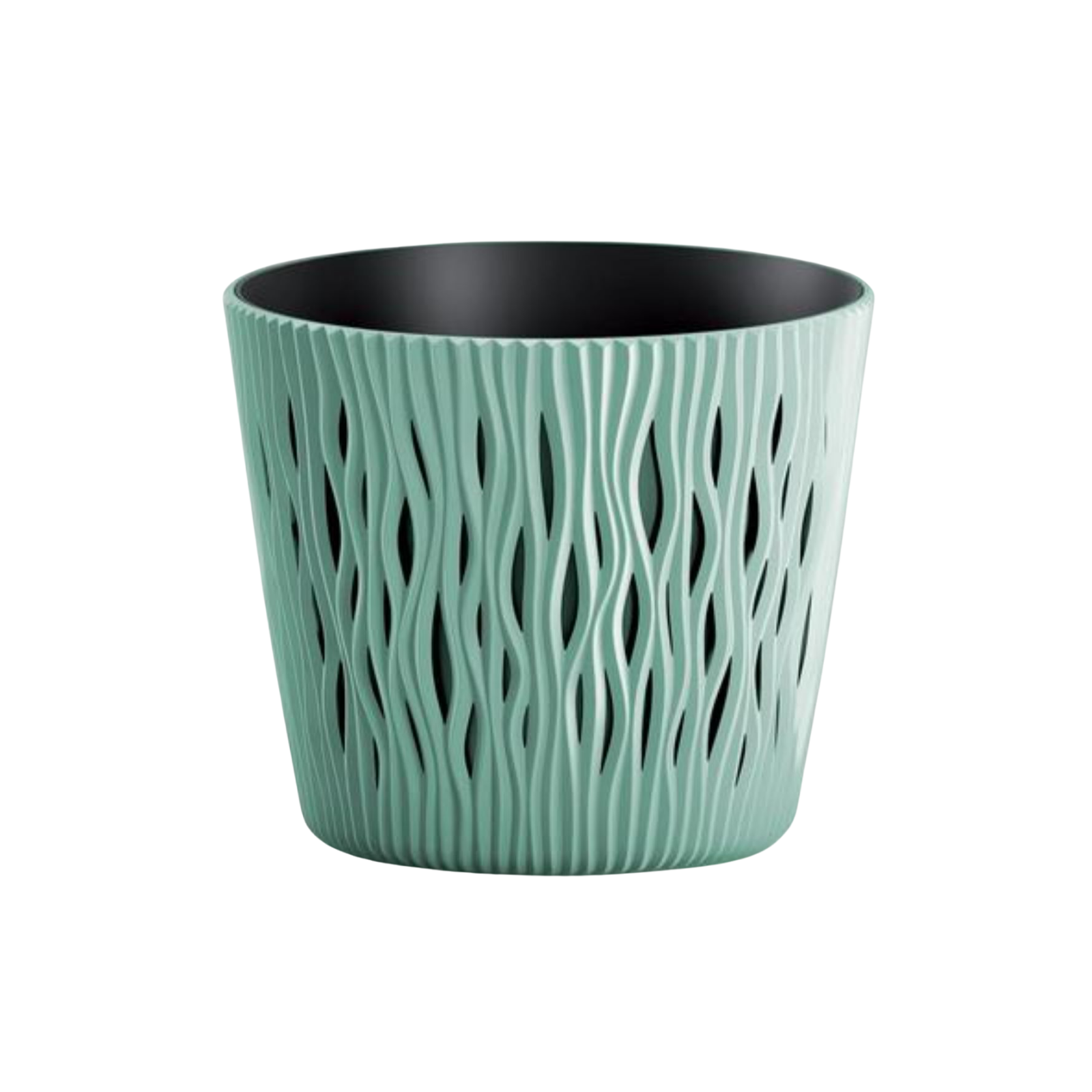 GRADINA - Ghiveci decorativ rotund Sandy 15.8x13.8 cm albastru