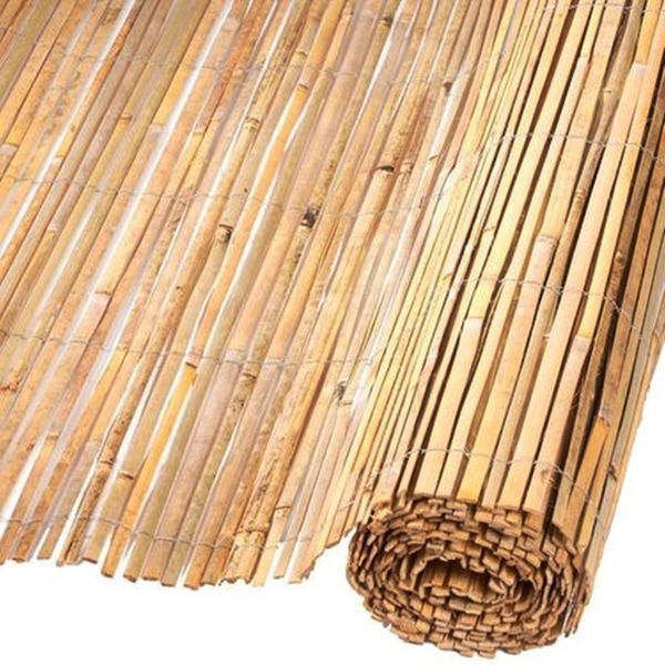Gard decorativ din bambus natural 1x5m [2]