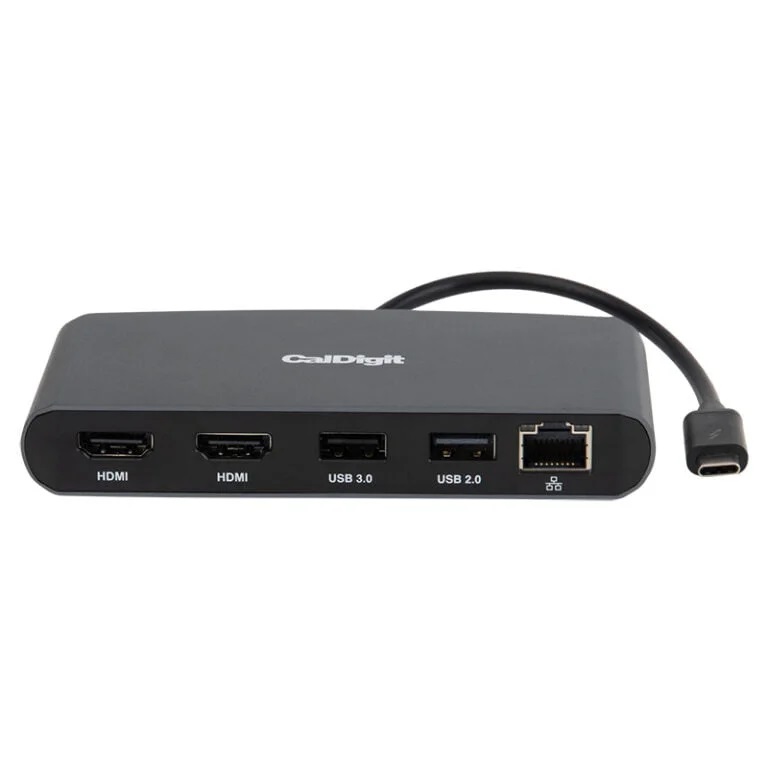 Laptop, Tablete & Telefoane - Mini Dock, CalDigit, Dual, HDMI, Thunderbolt 3