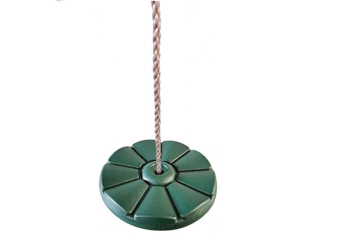 Leagane copii - Leagan pentru copii SGTT diametru 28cm, plastic, max 100 kg, Verde