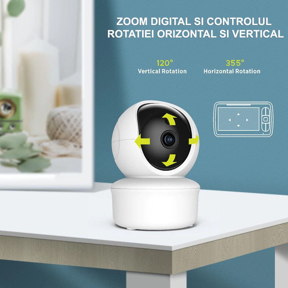 WiFi Video Baby Monitor with selling 5